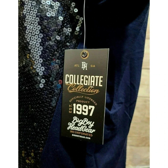 Big Boy Headgear Women's Sequined Bulldogs Top - Picture 7 of 7